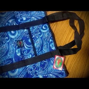HAWAII ZIPPERED TOTE BAG